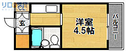 シティハイツ・ピコ 1Kの間取図画像