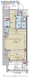 ファーストフィオーレ新大阪グランデ 1LDKの間取図画像
