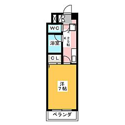 間取図画像 1K
