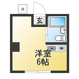 間取図画像 ワンルーム