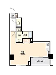 Primal板橋本町 ワンルームの間取図画像