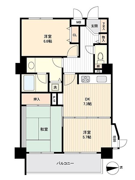 間取り：322000621403