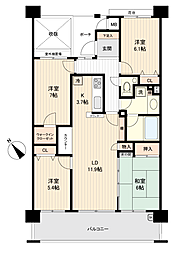 間取図画像 4LDK
