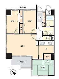 間取図画像 3LDK