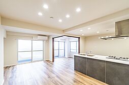 駒込台ハイツK棟 2SLDKのリビング/ダイニング