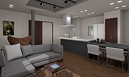 板橋区常盤台1丁目不動産 3SLDKのリビング/ダイニング