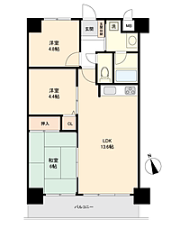 間取図画像 2SLDK