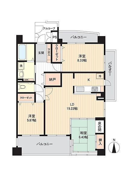 間取り：338000047946