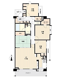 間取図画像 4LDK