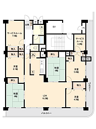 間取図画像 5LDK