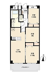 間取図画像 3LDK