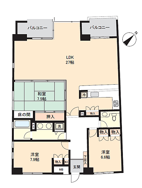 間取り：322000569586
