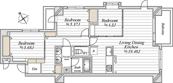 間取り：313004625353