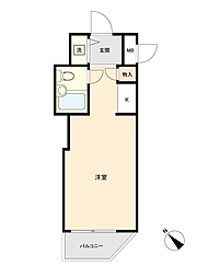 間取図画像 ワンルーム