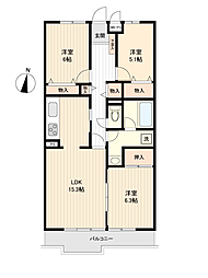 間取図画像 3LDK