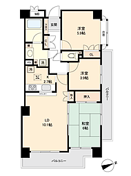 間取図画像 3LDK