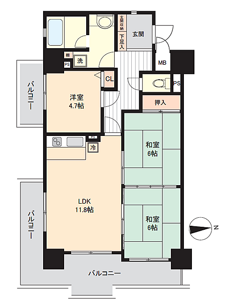 間取り：324000020835
