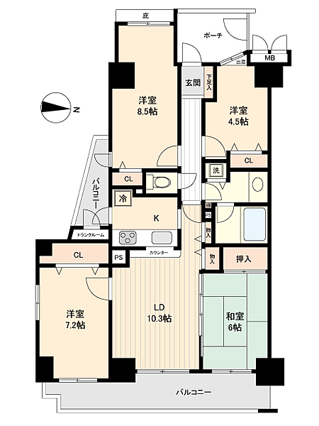 間取り：313004579764