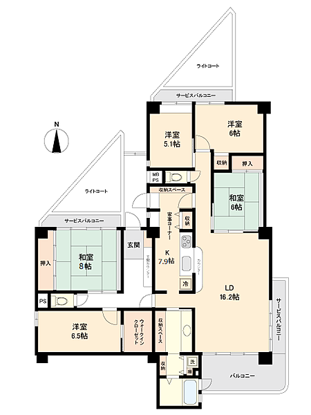 間取り：344000015972