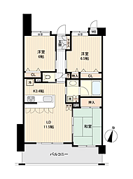 グリーンミユキ吉野町 3LDKの間取図画像