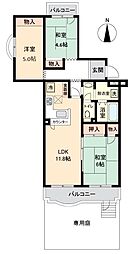 ネオアーバン武蔵藤沢 3LDKの間取図画像