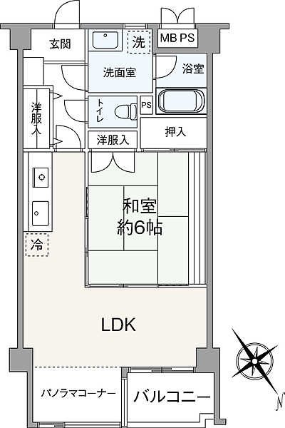 間取り：322000611032