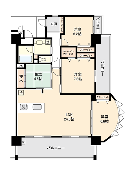 間取り：336000008454