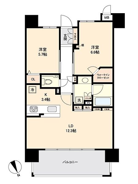 間取り：347000083186