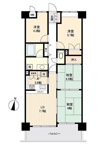 間取り：329000138859