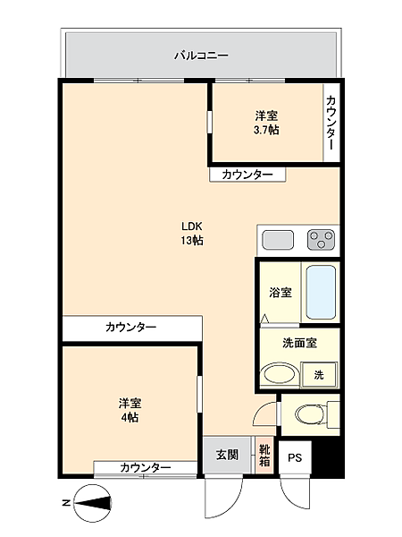 間取り：347000075732