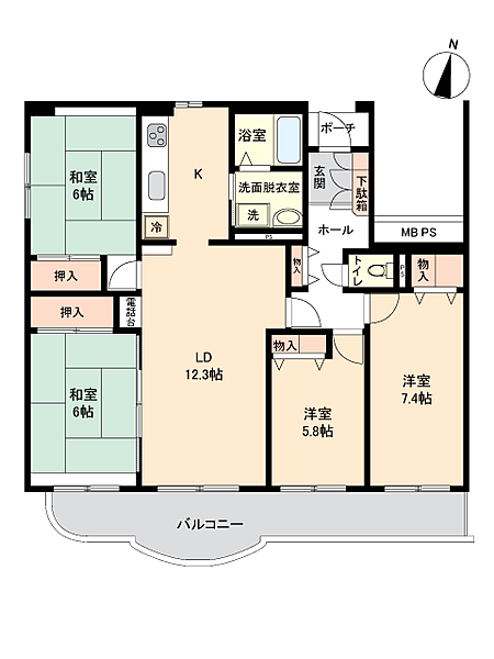 間取り：301000103055