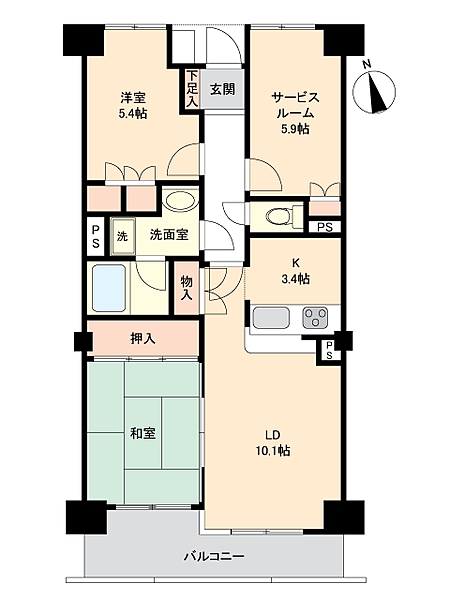 間取り：322000590775