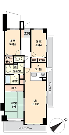 間取り：335000033203