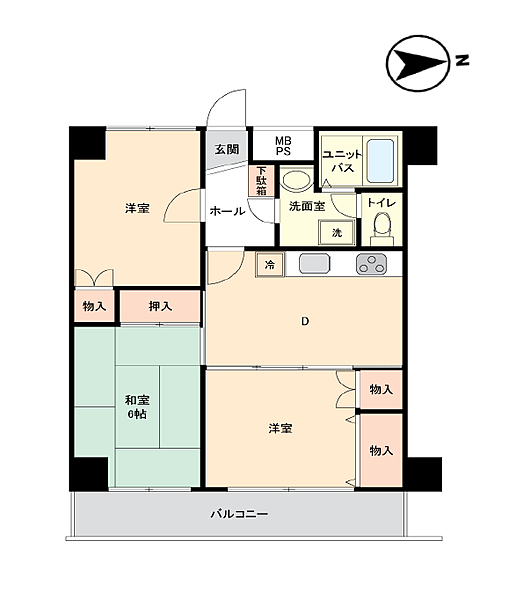 間取り：307000081534