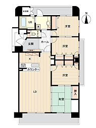 アドバンス21東萩 4LDKの間取図画像