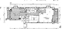 グランヴェール強羅C棟 2LDKの間取図画像