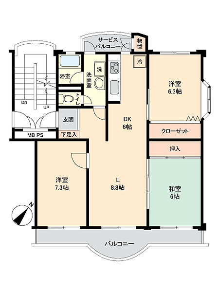間取り：311002417582