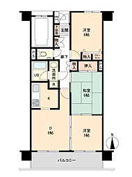 ダイアパレス屋島第3 3LDKの間取図画像