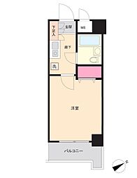 ダイアパレス相模原2 1Kの間取図画像