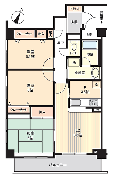 間取り：315000036342