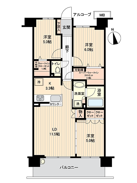 間取り：308000180950