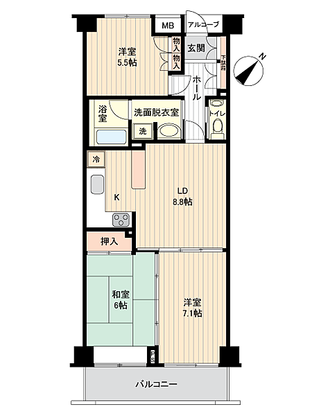 間取り：322000608995