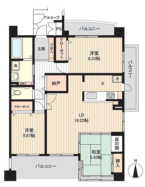 間取り：338000054759