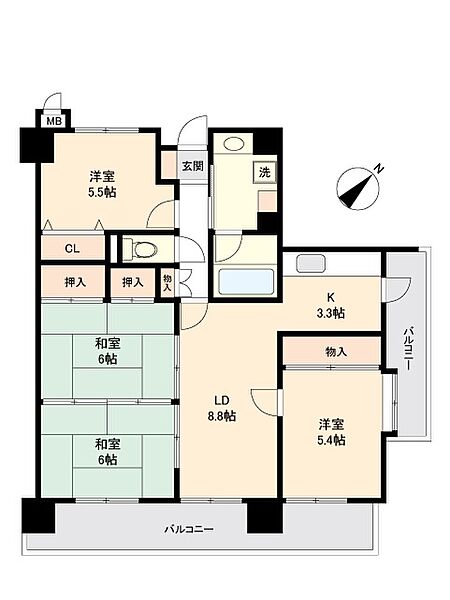 間取り：304000343337