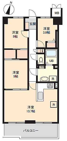 間取り：311002460764