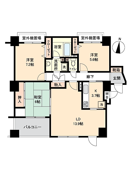 間取り：334000254043