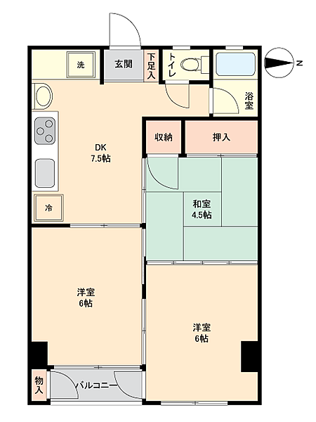 間取り：304000337277