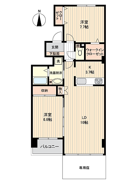 間取り：301000110496