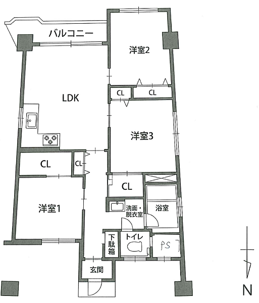 間取り：301000110557