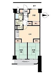シャンボール茨木 3LDKの間取図画像
